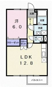 スカイハイツ川井の間取り画像