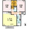 ブルー フォーレ D棟の間取り画像