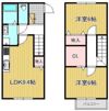 ドリームガーデン津森Aの間取り画像