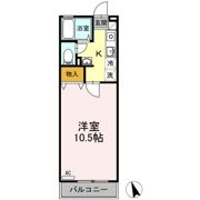 ハイツ田中Ⅱの間取り画像