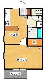 ディンプルハイツIIの間取り画像