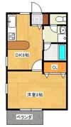 ディンプルハイツIIの間取り画像