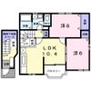 サンシャイン姫島Aの間取り画像