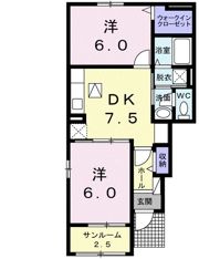 グリーンガーデンの間取り画像