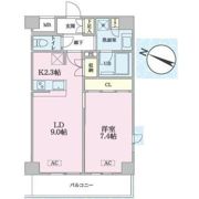 メルヴェーユの間取り画像