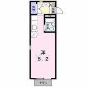 エステートピアふじの間取り画像