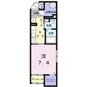 トゥット フェリーチェ 湘南の間取り画像