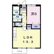 マーメイドの間取り画像