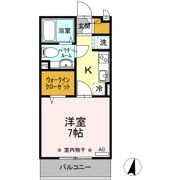 VerduraⅠ/Ⅱ Ⅱの間取り画像