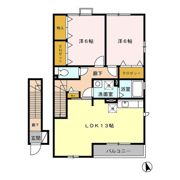エクセルパーク A.Bの間取り画像