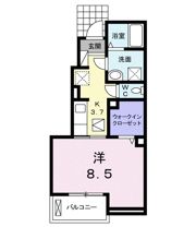 プラナス湘南 Bの間取り画像