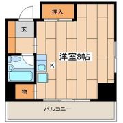 ルックハイツ江ノ島2番館の間取り画像