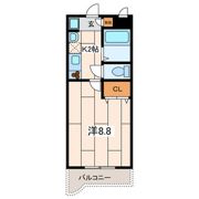 アネックス2番館の間取り画像