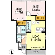 サニーウェルの間取り画像