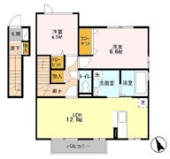 桜の間取り画像