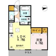 グランドソレイユ荒尾の間取り画像