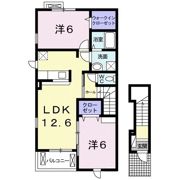 フラワーコート ネオの間取り画像