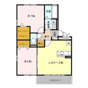 ヴェルジェ アンの間取り画像
