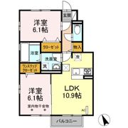 エレガンシエルの間取り画像