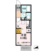 ベルクライムⅠの間取り画像