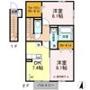グランデニューシティーの間取り画像