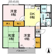 レーベンハイムの間取り画像