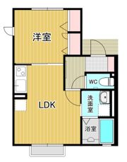 ボーアンジュAの間取り画像