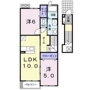 ポポラーレⅡの間取り画像