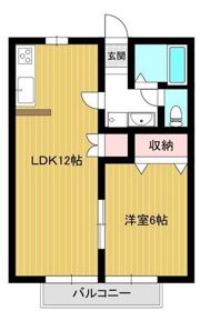 パナハイツクリスタルの間取り画像