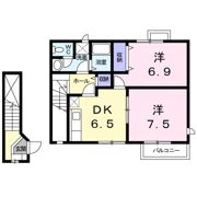 プライベートハウス B棟の間取り画像