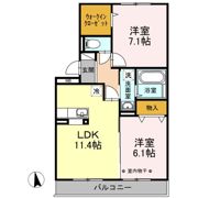 コンフォートMの間取り画像