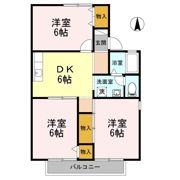 ハイツクレスト Aの間取り画像