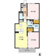 フォンテーヌ Gの間取り画像