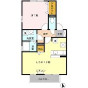 ルナフローラ Bの間取り画像