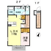 ファミユ中山の間取り画像