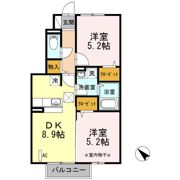 メゾン ド ボヌールの間取り画像