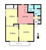 エクシード湘南Bの間取り画像