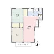 ハイツ石田の間取り画像