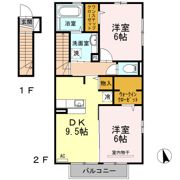 パストラル Aの間取り画像