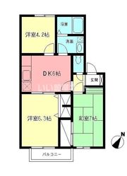 ガーデンテラス壱番館の間取り画像