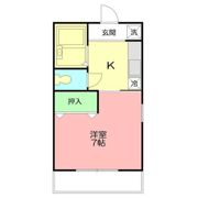 メルベーユの間取り画像