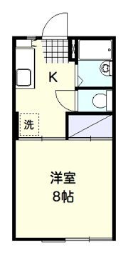 エクセレントベルBの間取り画像
