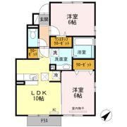 グリーンフィールド Bの間取り画像