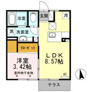 D-RooM渡利の間取り画像