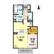 カメリアハイムの間取り画像