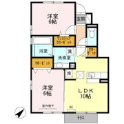 グリーンフィールド Bの間取り画像