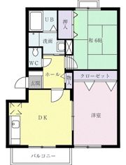 ガーデンハイツCの間取り画像