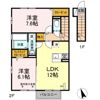ピーチハイツ Aの間取り画像