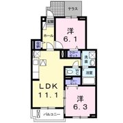 けやきフォレストの間取り画像
