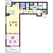 ラピス ブラオの間取り画像